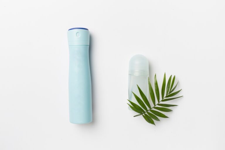 Natural,Deodorants,On,Color,Background,,Top,View